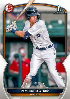 #BCP-57 Peyton Graham - Detroit Tigers - 2023 Bowman - Chrome Prospects Baseball