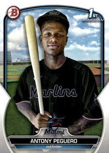 #BCP-62 Antony Peguero - Miami Marlins - 2023 Bowman - Chrome Prospects Baseball