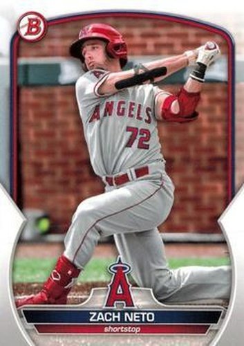 #BCP-64 Zach Neto - Los Angeles Angels - 2023 Bowman - Chrome Prospects Baseball