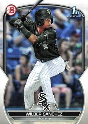 #BCP-6 Wilber Sanchez - Chicago White Sox - 2023 Bowman - Chrome Prospects Baseball