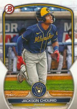 #BCP-76 Jackson Chourio - Milwaukee Brewers - 2023 Bowman - Chrome Prospects Baseball