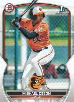 #BCP-7 Mishael Deson - Baltimore Orioles - 2023 Bowman - Chrome Prospects Baseball