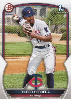 #BCP-86 Yilber Herrera - Minnesota Twins - 2023 Bowman - Chrome Prospects Baseball