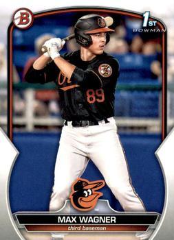 #BCP-8 Max Wagner - Baltimore Orioles - 2023 Bowman - Chrome Prospects Baseball