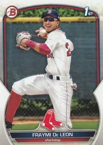 #BCP-97 Fraymi De Leon - Boston Red Sox - 2023 Bowman - Chrome Prospects Baseball