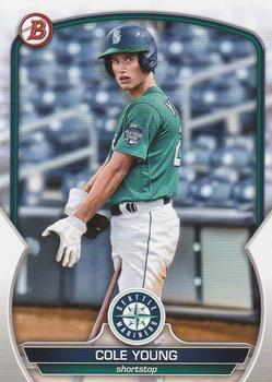 #BCP-9 Cole Young - Seattle Mariners - 2023 Bowman - Chrome Prospects Baseball