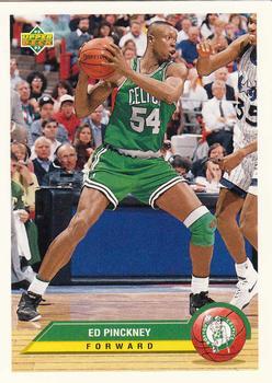 #BT10 Ed Pinckney - Boston Celtics - 1992-93 Upper Deck McDonald's - Boston Celtics Basketball