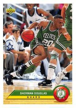 #BT2 Sherman Douglas - Boston Celtics - 1992-93 Upper Deck McDonald's - Boston Celtics Basketball