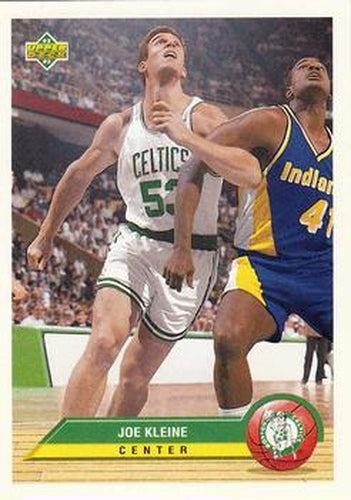 #BT5 Joe Kleine - Boston Celtics - 1992-93 Upper Deck McDonald's - Boston Celtics Basketball