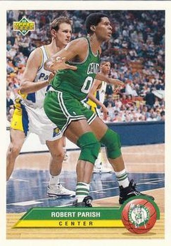 #BT9 Robert Parish - Boston Celtics - 1992-93 Upper Deck McDonald's - Boston Celtics Basketball