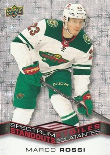 #C-13 Marco Rossi - Minnesota Wild - 2022-23 Upper Deck Tim Hortons - Spectrum Standouts Hockey