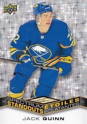 #C-14 Jack Quinn - Buffalo Sabres - 2022-23 Upper Deck Tim Hortons - Spectrum Standouts Hockey