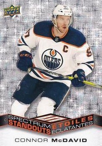 #C-2 Connor McDavid - Edmonton Oilers - 2022-23 Upper Deck Tim Hortons - Spectrum Standouts Hockey