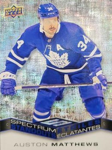 #C-5 Auston Matthews - Toronto Maple Leafs - 2022-23 Upper Deck Tim Hortons - Spectrum Standouts Hockey