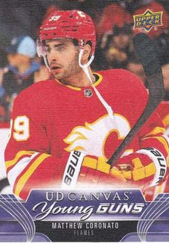 #C106 Matthew Coronato - Calgary Flames - 2023-24 Upper Deck - UD Canvas Hockey