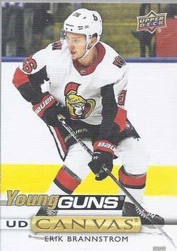 #C106 Erik Brannstrom - Ottawa Senators - 2019-20 Upper Deck - UD Canvas Hockey