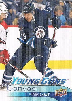 #C106 Patrik Laine - Winnipeg Jets - 2016-17 Upper Deck - UD Canvas Hockey