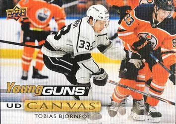 #C108 Tobias Bjornfot - Los Angeles Kings - 2019-20 Upper Deck - UD Canvas Hockey