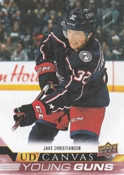 #C109 Jake Christiansen - Columbus Blue Jackets - 2022-23 Upper Deck - UD Canvas Hockey