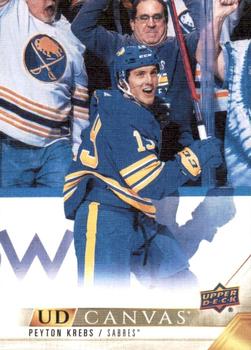 #C10 Peyton Krebs - Buffalo Sabres - 2022-23 Upper Deck - UD Canvas Hockey