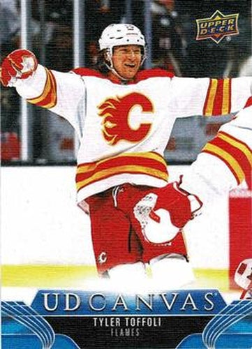 #C11 Tyler Toffoli - Calgary Flames - 2023-24 Upper Deck - UD Canvas Hockey