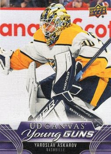 #C111 Yaroslav Askarov - Nashville Predators - 2023-24 Upper Deck - UD Canvas Hockey