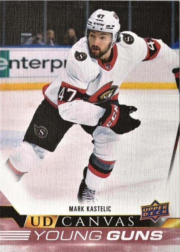 #C111 Mark Kastelic - Ottawa Senators - 2022-23 Upper Deck - UD Canvas Hockey
