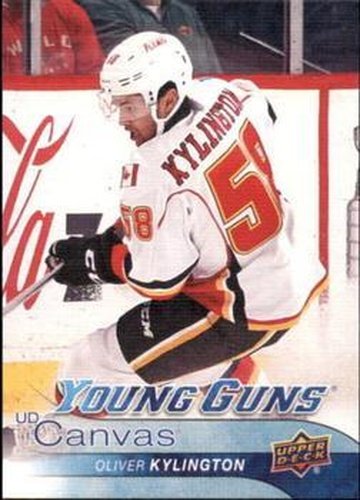 #C111 Oliver Kylington - Calgary Flames - 2016-17 Upper Deck - UD Canvas Hockey