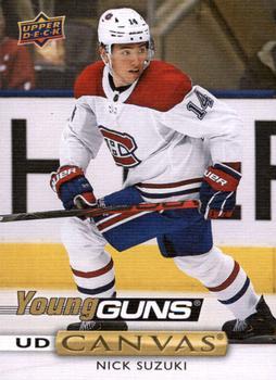 #C115 Nick Suzuki - Montreal Canadiens - 2019-20 Upper Deck - UD Canvas Hockey