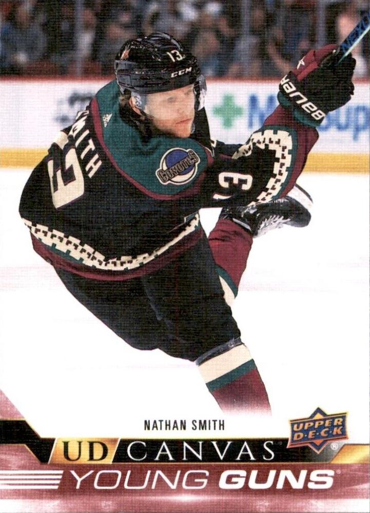 #C117 Nathan Smith - Arizona Coyotes - 2022-23 Upper Deck - UD Canvas Hockey
