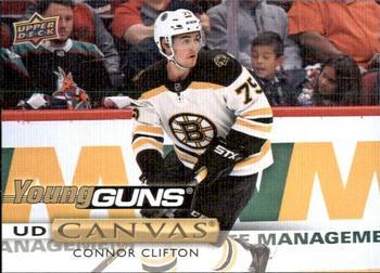 #C117 Connor Clifton - Boston Bruins - 2019-20 Upper Deck - UD Canvas Hockey