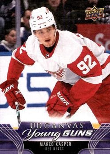 #C118 Marco Kasper - Detroit Red Wings - 2023-24 Upper Deck - UD Canvas Hockey
