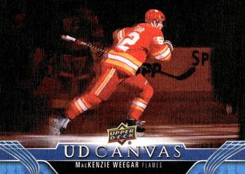 #C12 MacKenzie Weegar - Calgary Flames - 2023-24 Upper Deck - UD Canvas Hockey