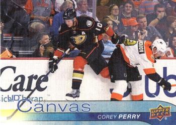 #C121 Corey Perry - Anaheim Ducks - 2016-17 Upper Deck - UD Canvas Hockey