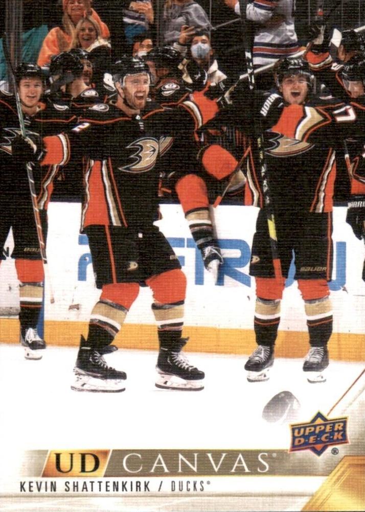 #C122 Kevin Shattenkirk - Anaheim Ducks - 2022-23 Upper Deck - UD Canvas Hockey
