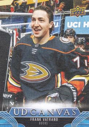 #C123 Frank Vatrano - Anaheim Ducks - 2023-24 Upper Deck - UD Canvas Hockey