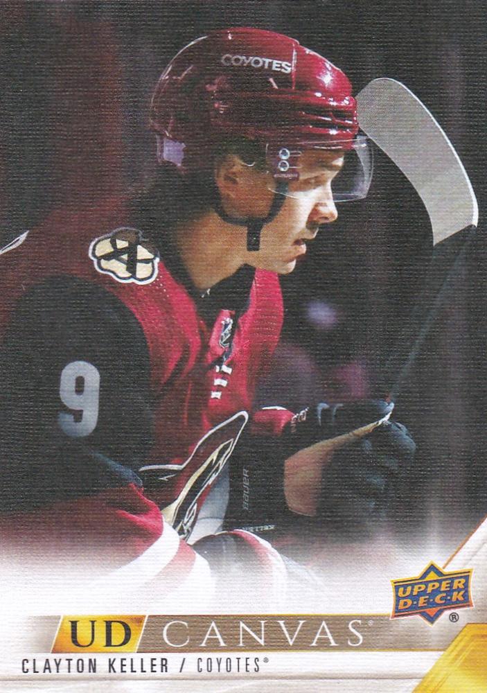 #C123 Clayton Keller - Arizona Coyotes - 2022-23 Upper Deck - UD Canvas Hockey