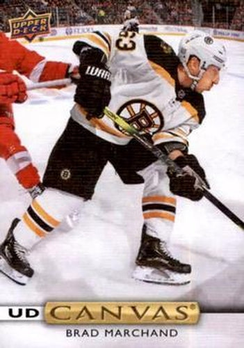#C124 Brad Marchand - Boston Bruins - 2019-20 Upper Deck - UD Canvas Hockey