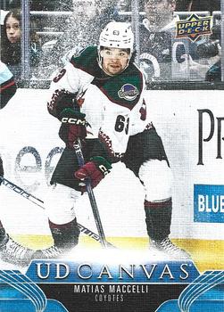 #C125 Matias Maccelli - Arizona Coyotes - 2023-24 Upper Deck - UD Canvas Hockey