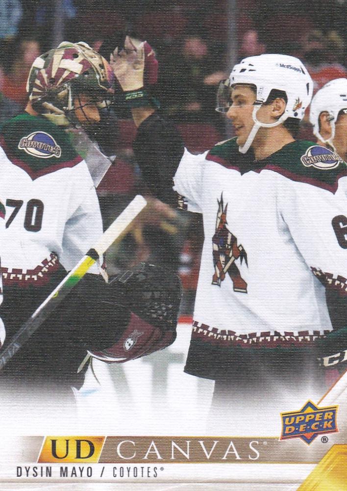 #C125 Dysin Mayo - Arizona Coyotes - 2022-23 Upper Deck - UD Canvas Hockey