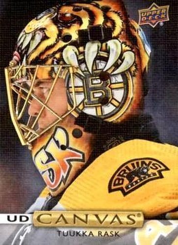 #C125 Tuukka Rask - Boston Bruins - 2019-20 Upper Deck - UD Canvas Hockey