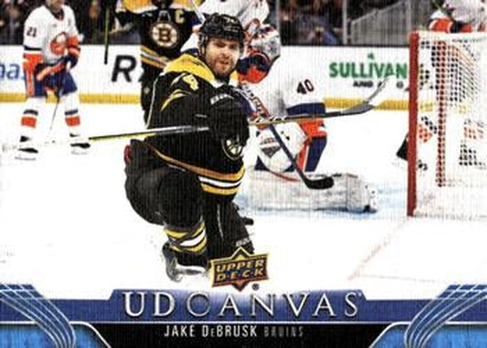 #C126 Jake DeBrusk - Boston Bruins - 2023-24 Upper Deck - UD Canvas Hockey