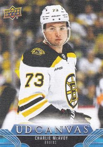 #C127 Charlie McAvoy - Boston Bruins - 2023-24 Upper Deck - UD Canvas Hockey