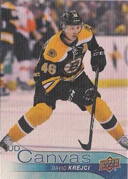 #C127 David Krejci - Boston Bruins - 2016-17 Upper Deck - UD Canvas Hockey