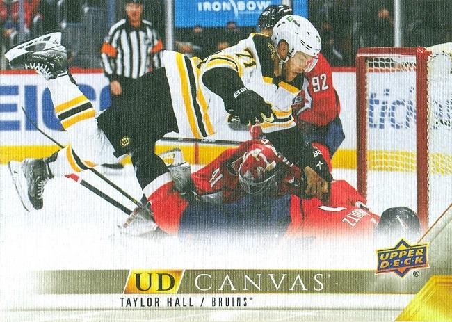 #C128 Taylor Hall - Boston Bruins - 2022-23 Upper Deck - UD Canvas Hockey
