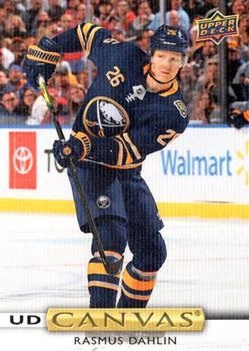 #C128 Rasmus Dahlin - Buffalo Sabres - 2019-20 Upper Deck - UD Canvas Hockey