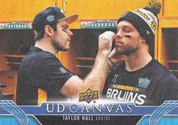 #C129 Taylor Hall - Boston Bruins - 2023-24 Upper Deck - UD Canvas Hockey