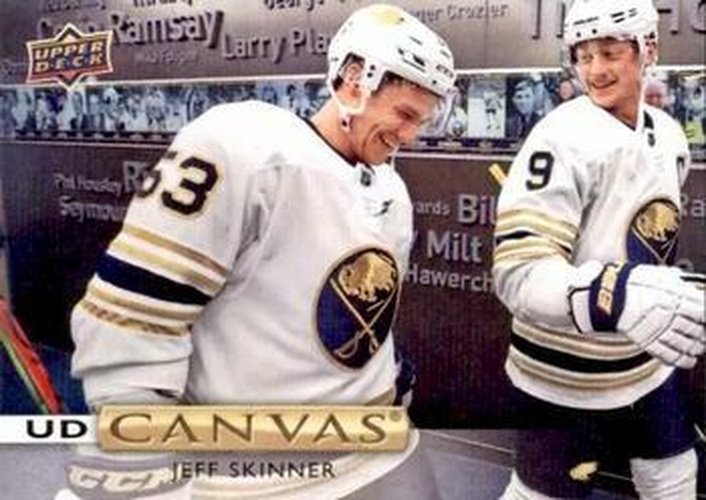 #C129 Jeff Skinner - Buffalo Sabres - 2019-20 Upper Deck - UD Canvas Hockey