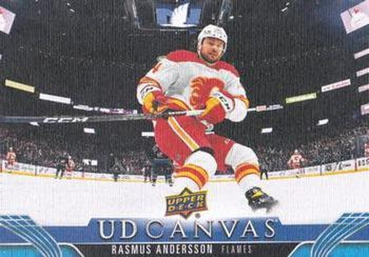 #C13 Rasmus Andersson - Calgary Flames - 2023-24 Upper Deck - UD Canvas Hockey