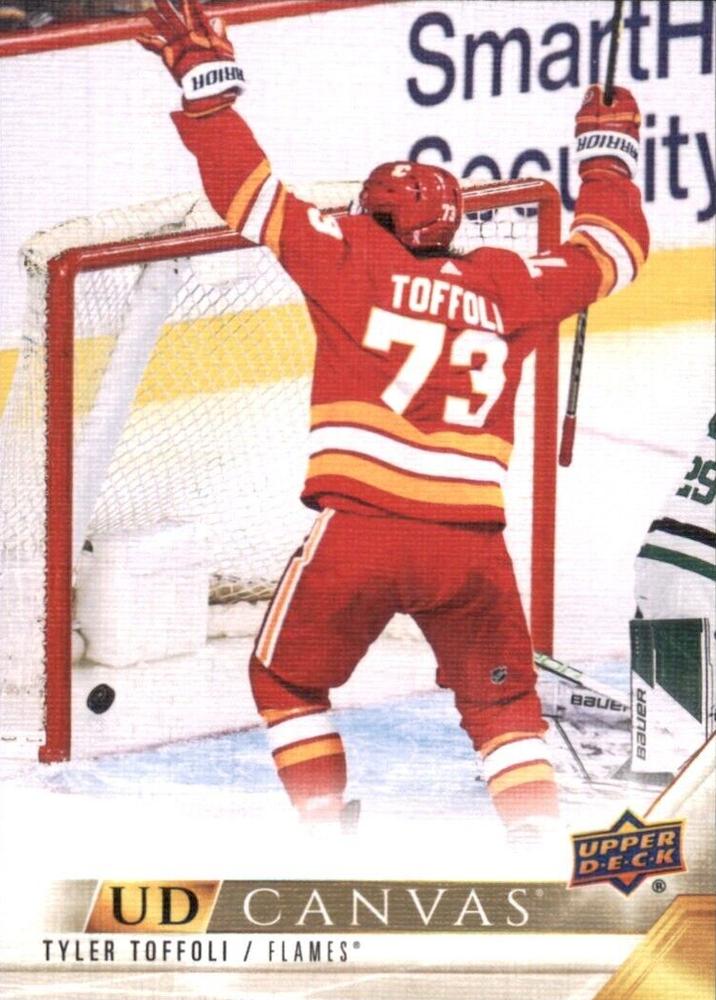 #C132 Tyler Toffoli - Calgary Flames - 2022-23 Upper Deck - UD Canvas Hockey